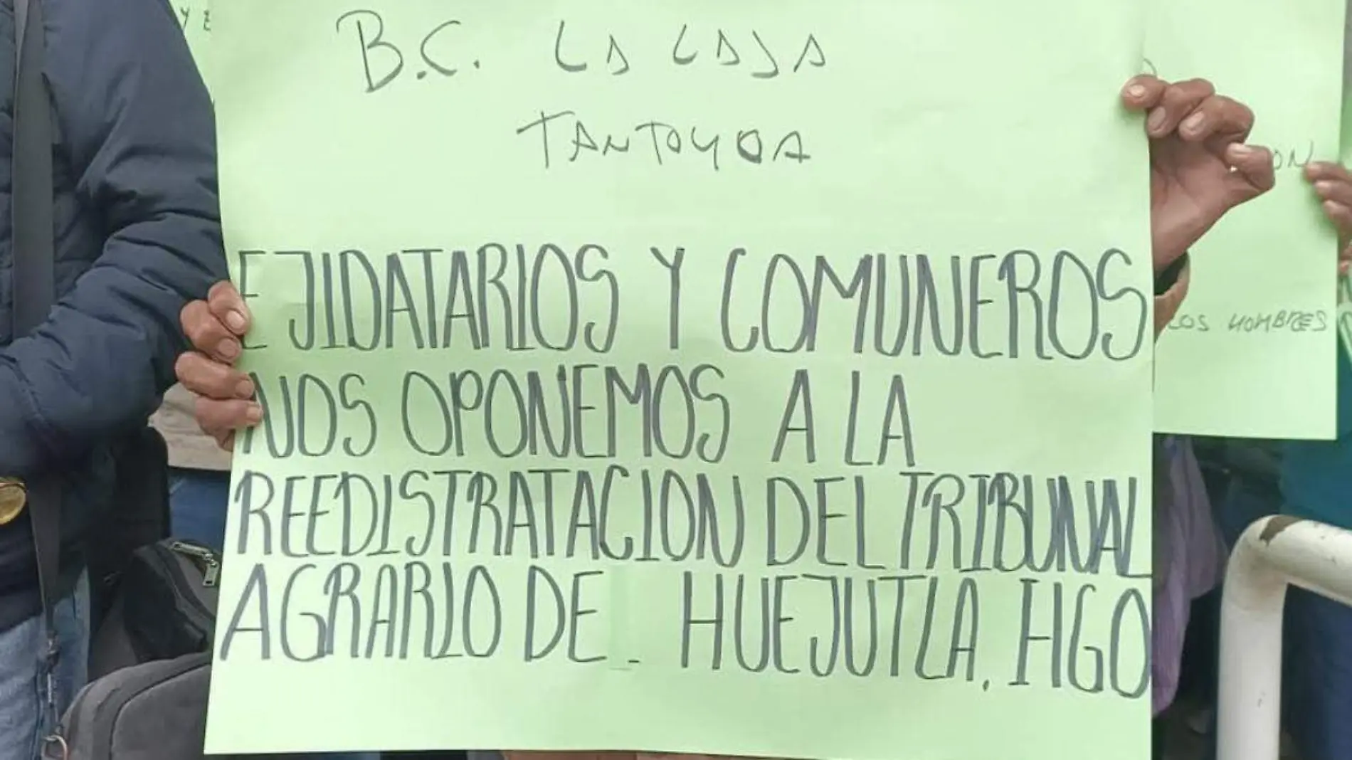 Protesta comuneros